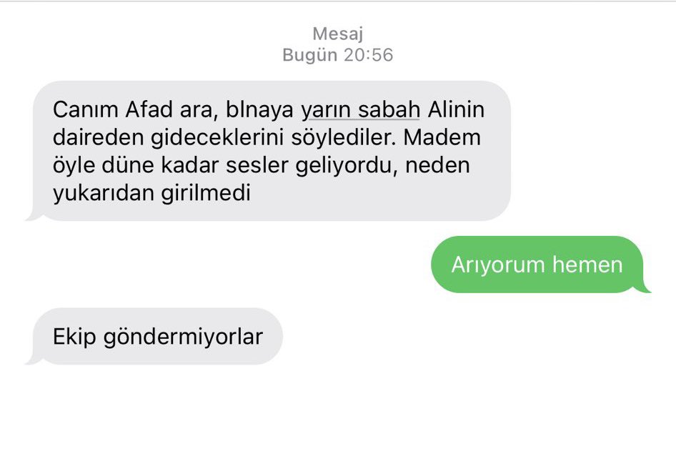 denizkarakas62's tweet photo. Acil Ekip!‼️ 🆘 
Odabaşı mah. Gürses sk. Çiğdem apt no:2 kat:3 Antakya/Hatay
3. Kata delik açıp buradan giremeyiz çok riskli diyip ekip getirttiriliyor. 4.Kattaki daireden YARIN SABAH gireceğiz diyorlar. Enkaz altında ÇOCUKLAR var. @haluklevent @BabalaTv @AFADHatay @AFADBaskanlik https://t.co/4ib2N0s6SD