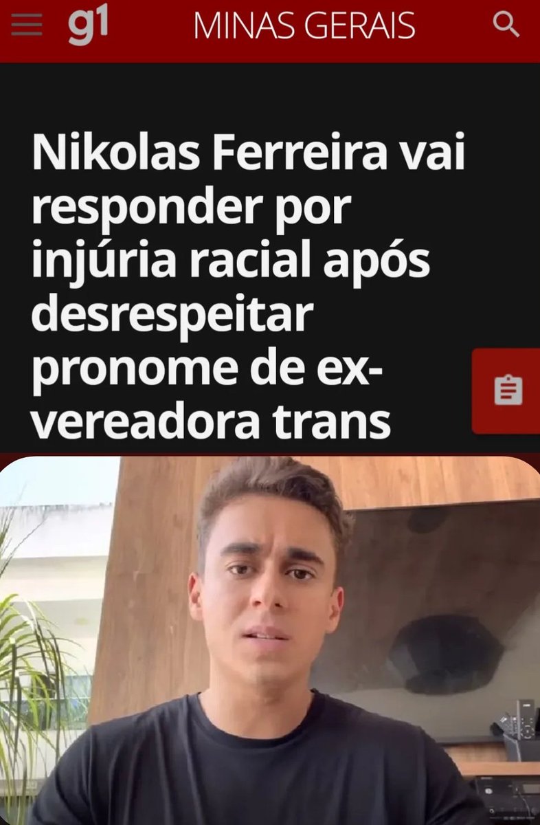 jozeneto_e's tweet photo. A que ponto chegamos. Nikolas Ferreira está sendo acusado de injúria racial após se referir a um homem usando o pronome "ele".

Já dizia George Orwell
"Se o pensamento corrompe a linguagem, a linguagem também pode corromper o pensamento" https://t.co/9jHwcYExIg