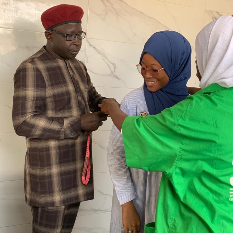 EncoveSarl's tweet photo. Atelier de formation sur la prise de mesure avec notre encadreur Monsieur Khadim Diop, 😍🎉💪 https://t.co/byyqKweB8V