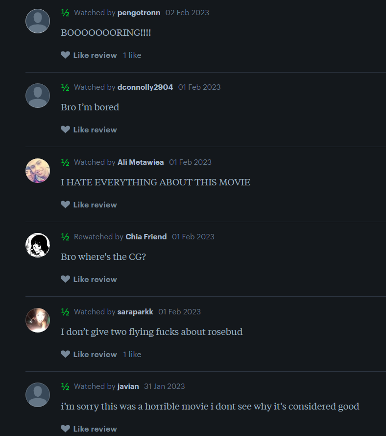 David on Twitter "¿Sorprendidos porque hay gente que odió The Fabelmans o Licorice Pizza