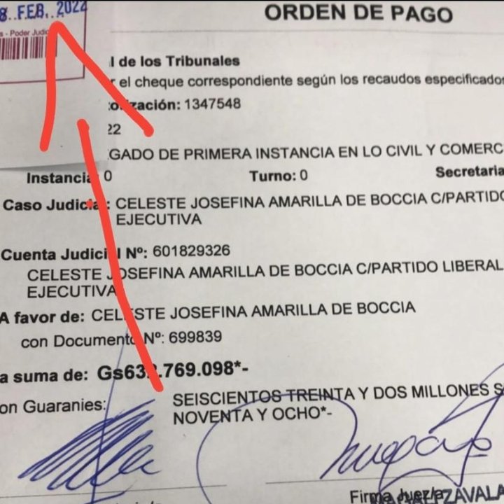 vanev87's tweet photo. Para los preocupados por las finanzas de la @ANRParaguay le recordamos que el PLRA tuvo un embargo de 1.800.000.000 por la mala administración de Efrain Alegre y Celeste Amarilla demando a su propio partido para cobrar, son un chiste.
#VamosAEstarMejor 🚩🇵🇾 https://t.co/YA4LEtj9FT