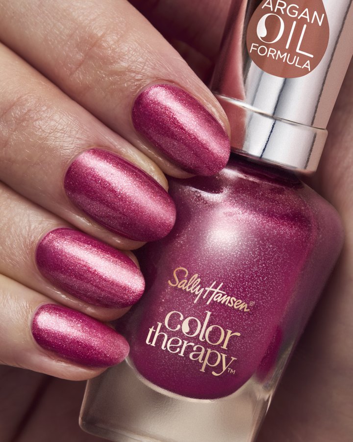 Introducing Color Therapy From Sally Hansen: The Advanced New Nail Polish  That Combines Color And Care