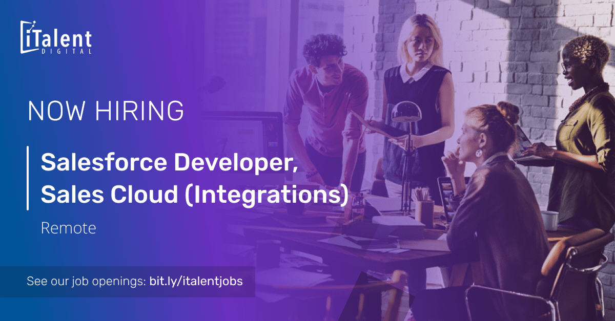on Twitter "Now hiring ⚡️ We are seeking a strong Salesforce developer with