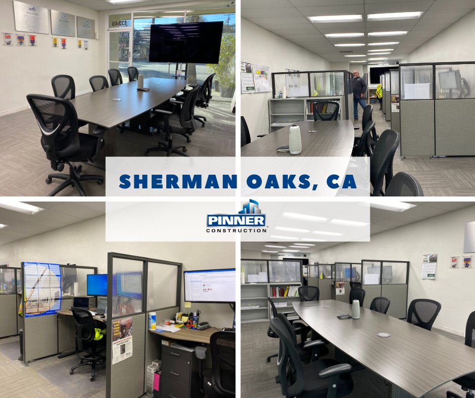 PinnerBuild's tweet photo. We have officially opened our offices in Los Angeles &amp; Sherman Oaks! We look forward to years of building strong local relationships &amp; exceptional facilities from these spaces. 
#pinnerproud #buildingschools https://t.co/QtKRMG8mUQ