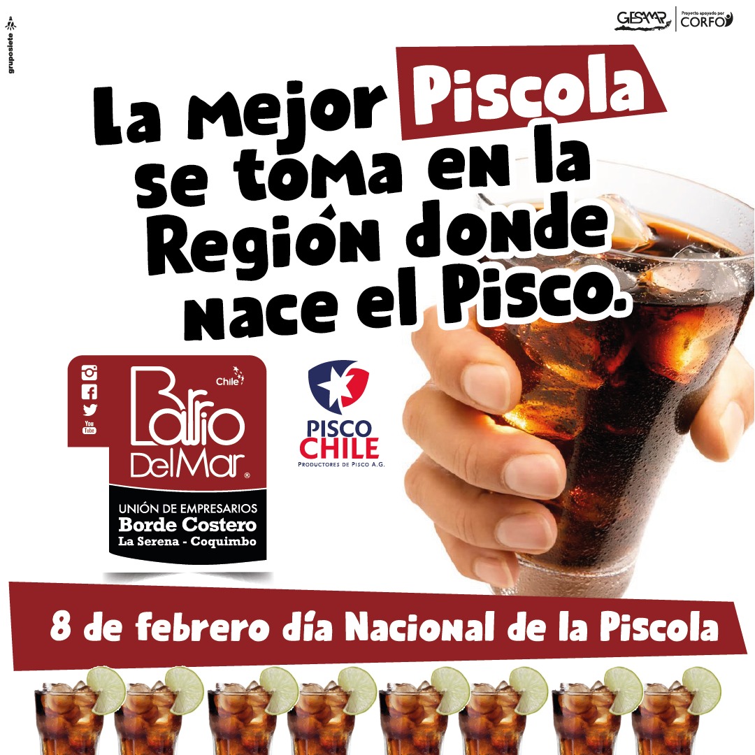MaAntonietaZun1's tweet photo. #PiscoOrgulloChileno y hoy se celebra en grande 👏. 
Te dejo además recetario de cócteles y carta gastronómica de los 20 restaurantes asociados a Barrio Del Mar #laserena #coquimbo #regiondecoquimbo 🤗

#piscola #pisco #playa #sunset #celebracion #diadelapiscola https://t.co/1AR8PTVhR7