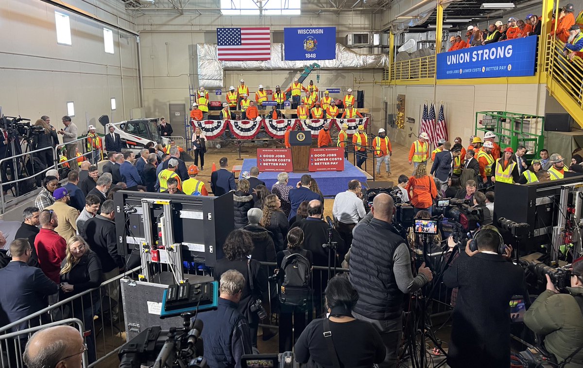 Jason Calvi on Twitter "In 30 minutes, President Biden will speak here