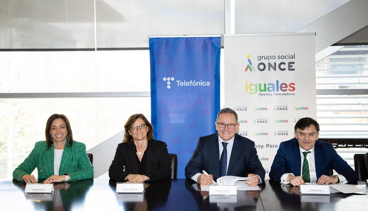 Nos comprometemos con el empleo de las personas con discapacidad. Todos los detalles aquí 👉 bit.ly/3Ii5W41 <a href="/Telefonica/">Telefónica</a> <a href="/fundacionTef/">Fundación Telefónica</a>  <a href="/Fundacion_ONCE/">Fundación ONCE</a> #diversidad #SomosTelefonica