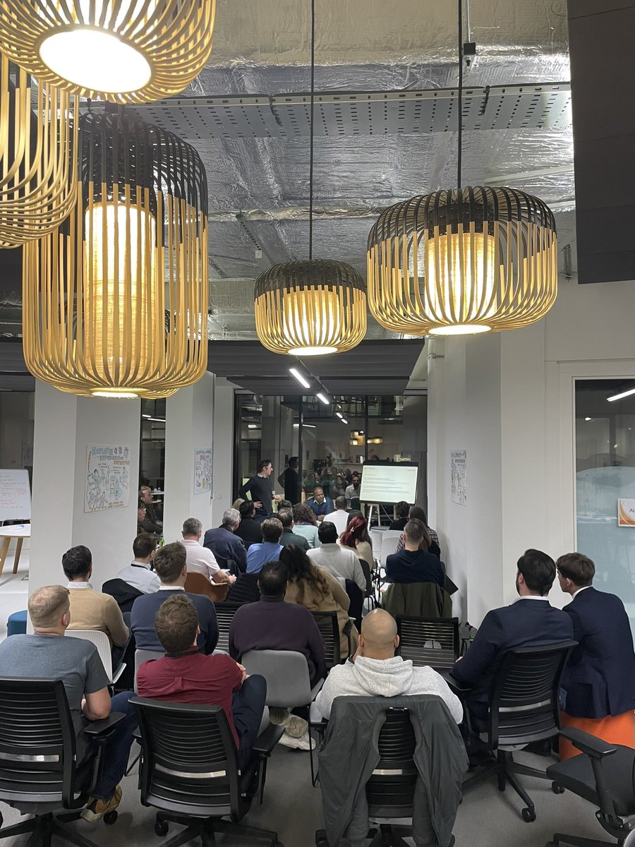 thomahawk's tweet photo. Sitecore User group London about to kick off at @avanadeuki offices. First @SitecoreUGUK of the year and a good turn out for a Wednesday 😉 #sitecore #sug https://t.co/4X2cXXrgtQ