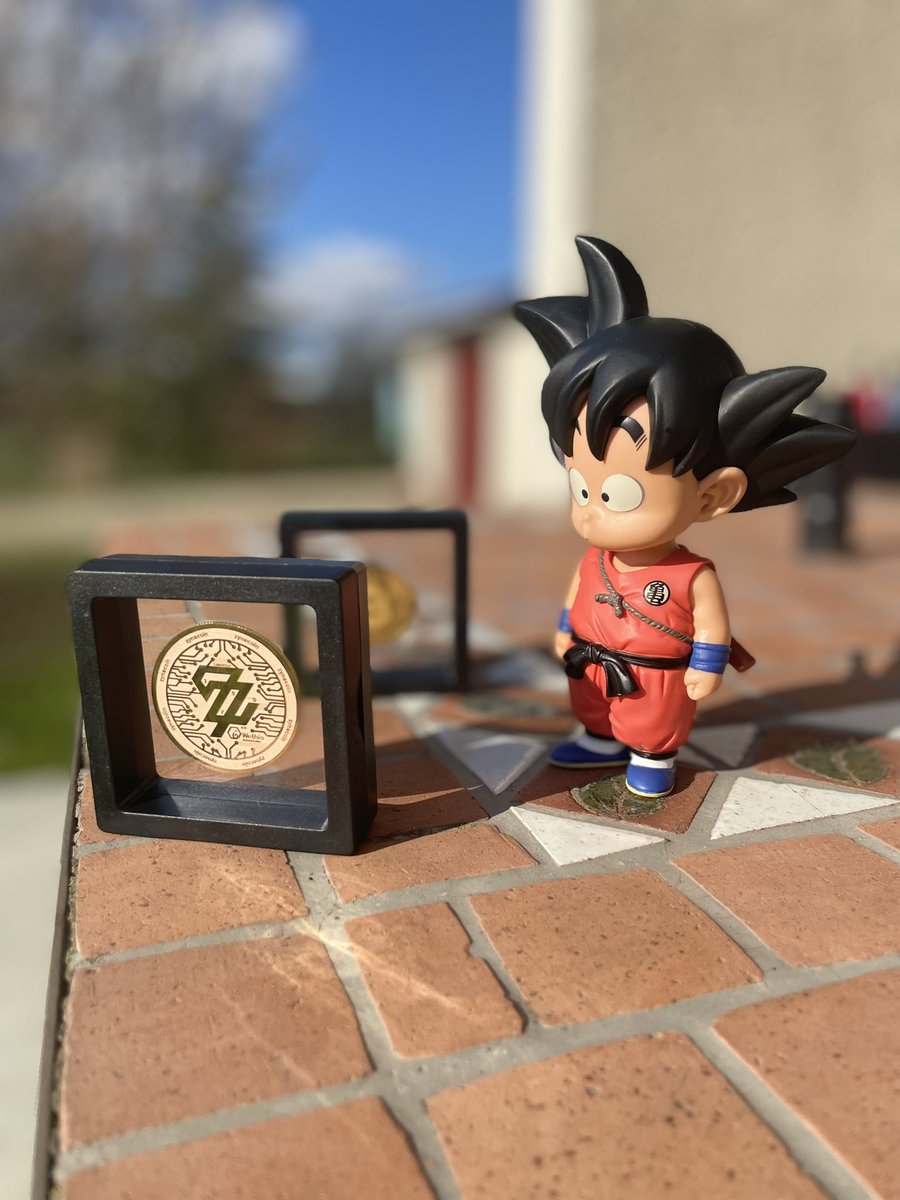 $ZYN Goku swapped it 😏#wethioproject #nft #blockchain #DragonBall <a href="/wethio_project/">Wethio Project Official</a>