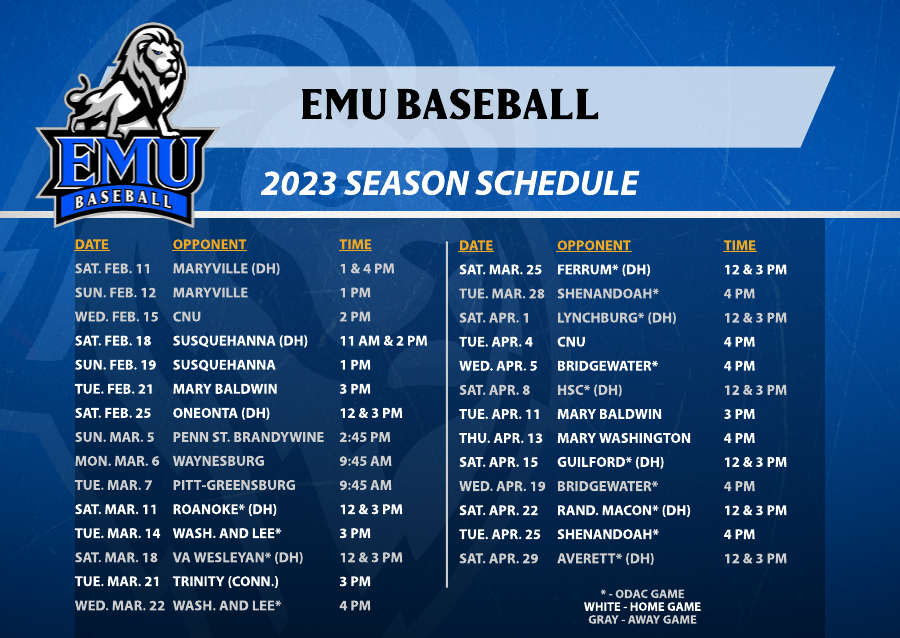 EMU Athletics tweet media
