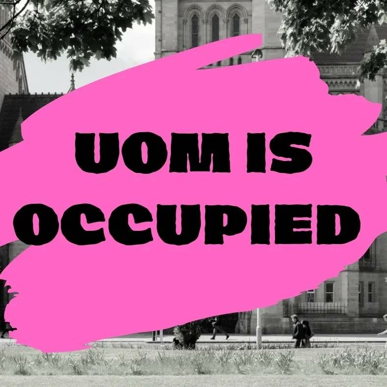 rentstrikeUoM's tweet image. BREAKING: We are occupying three university buildings!

Our demands are simple:
- UoM must give in to the rent strike demands
- UoM must give each student a £1,500 to keep up with the maintenance loan in line with inflation
- UoM must give in to the UCU demands.