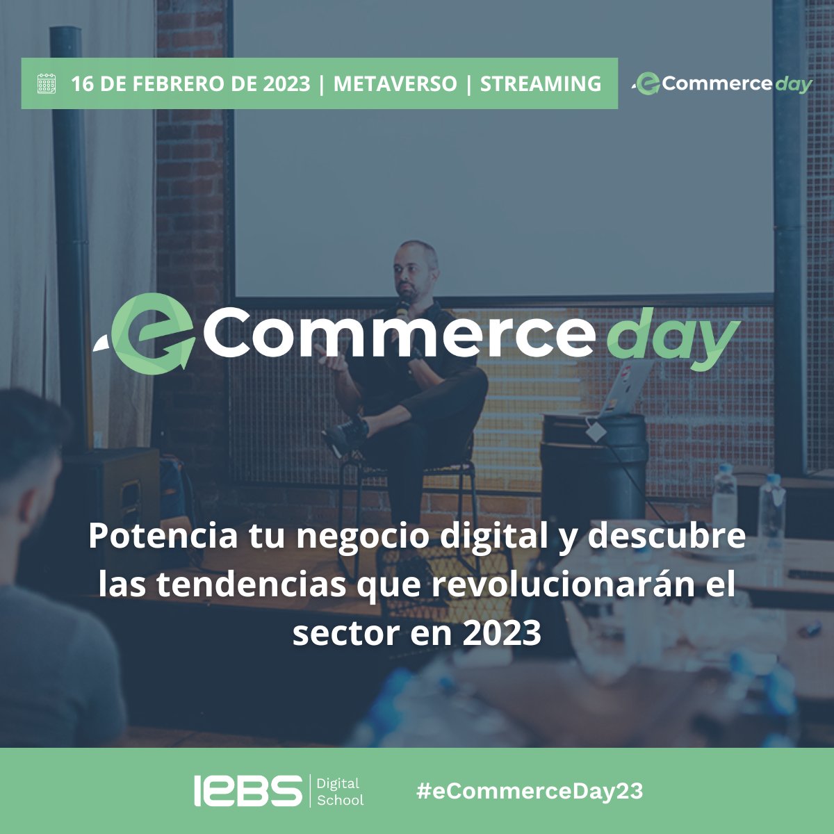 📅  El jueves 16 de febrero te invitamos al evento #eCommerceDay23, una cita 100% online en la que aprenderás las tendencias en Comercio Electrónico para 2023, con expertos que están liderando la transformación digital🌐 

✅Registro gratuito👇
e-commerceday.es/?utm_source=ec…