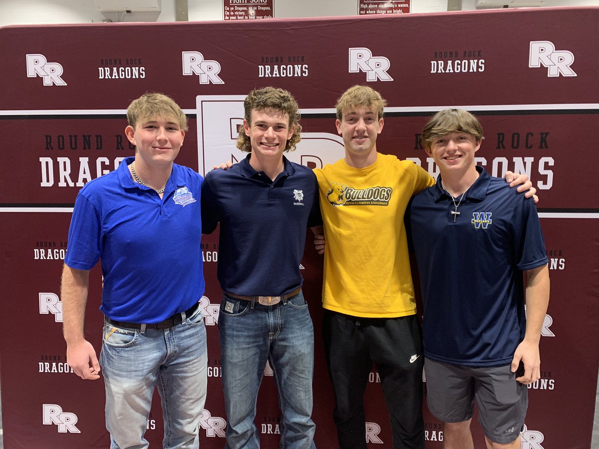 Congratulations to all our signees here at RRHS. Big shout out to <a href="/WalkerAlsobroo1/">Walker Alsobrooks</a> <a href="/RAndrewartha25/">Rhenn Andrewartha</a> <a href="/cravens_cole/">Cole Cravens</a> <a href="/tietz_tyler/">Tyler Tietz</a> on your commitment to play college baseball. Super excited for you all.#synergy