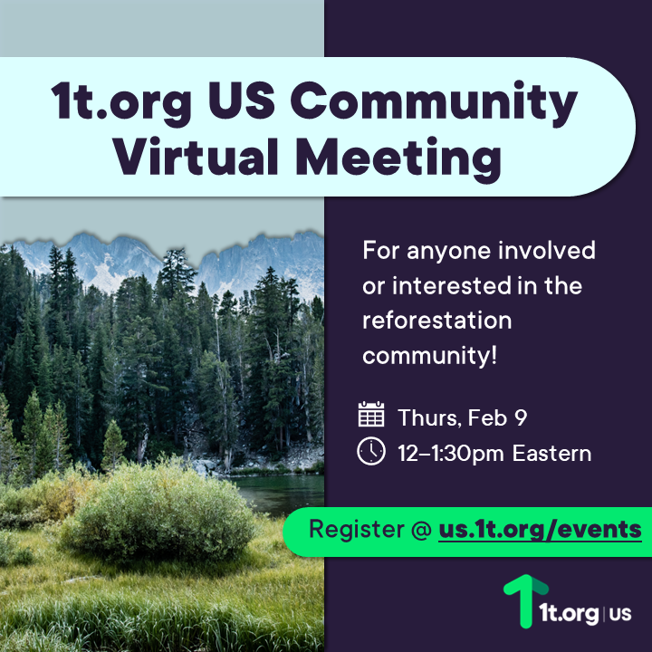 ForestsPlus's tweet photo. Not too late to join us for our virtual Community Meeting tomorrow at 12 p.m. ET! 

🧵For speakers, topics and more! 👇

🌳Register here: https://t.co/2rHCoc20qY

#TrillionTrees #ConserveRestoreGrow #NaturalClimateSolutions https://t.co/0WdXSWIqnL
