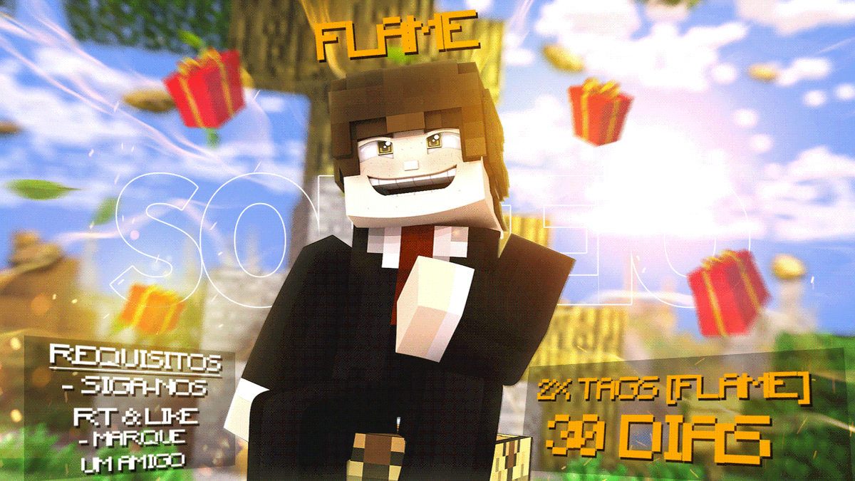 🎉 SORTEIO de 2 VIPs FLAME de 30 DIAS! 🎉

- Para concorrer ⬇️
✅  Like ❤️
✅ Retweet 🔁
✅ Siga <a href="/RedeFlameMC/">Flame 🔥</a>
✅ Marque um amigo

🔥 Boa sorte a todos, o resultado sai no dia 28/02/2023
