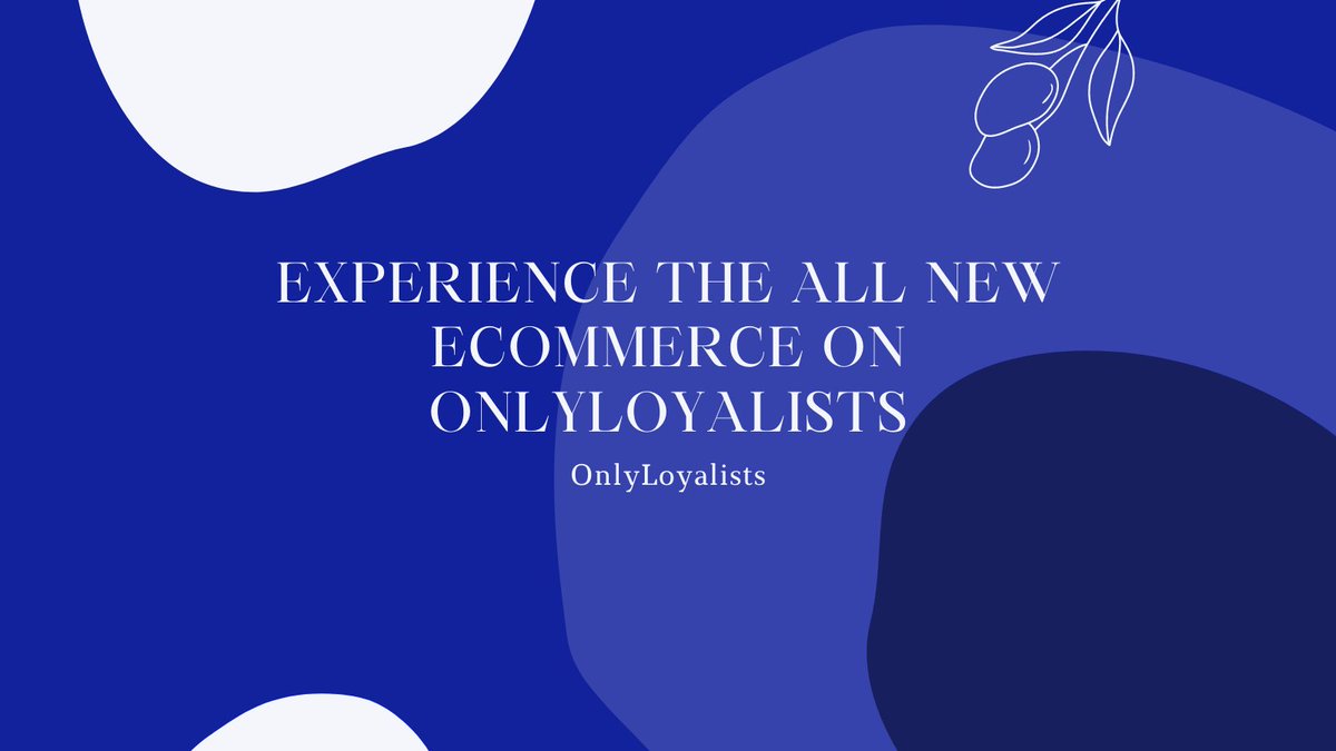 OnlyLoyalists's tweet photo. With the added Ecom feature, Loyalists can now purchase products from your favourite creator's.

Sign-up on: https://t.co/LDCe3KkNqY

#ecom #ecommerce #OnlyLoyalists #ContentCreator #contentcreators #welcome https://t.co/O9cORvR0HJ