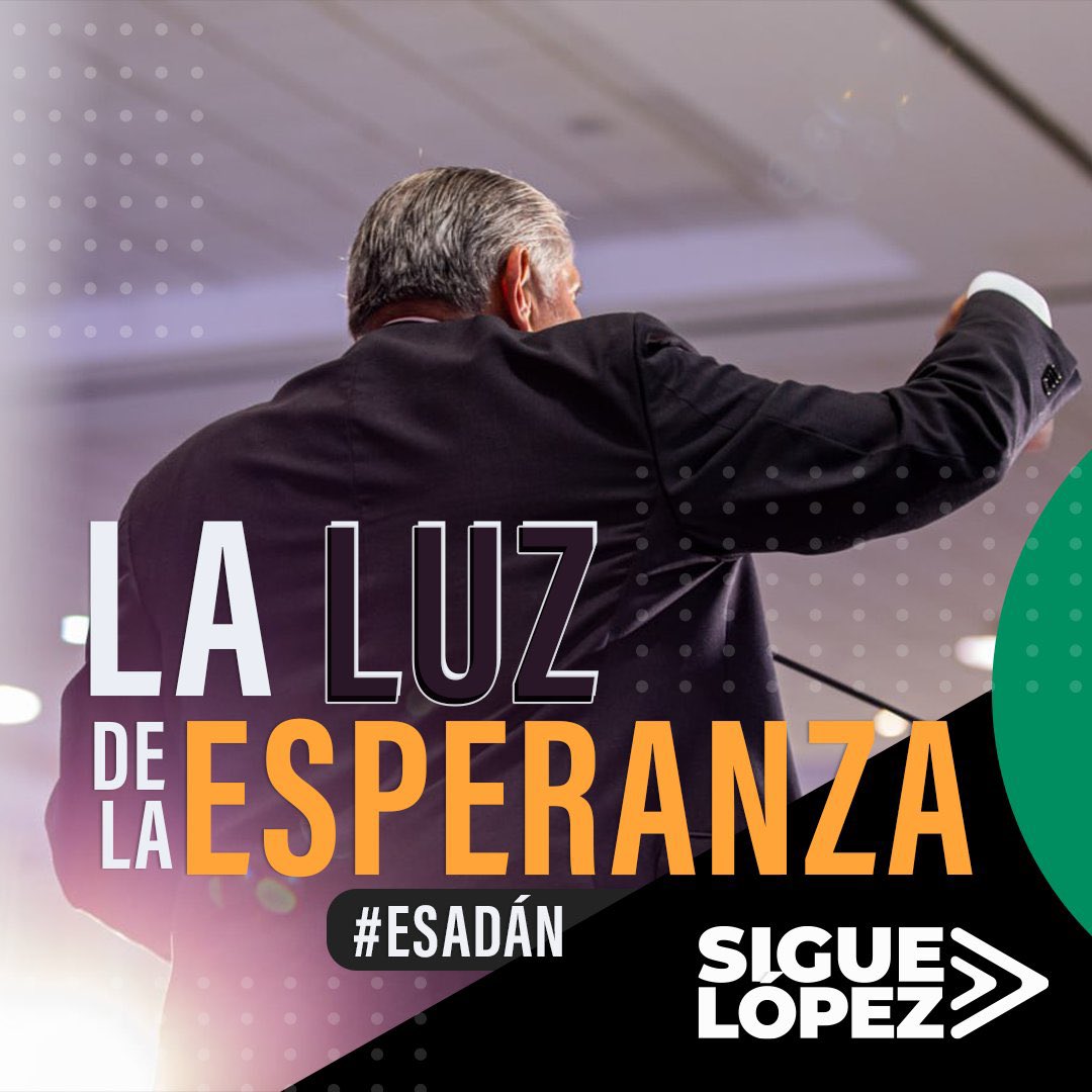 La Transformación está garantizada, tenemos un sucesor a la altura de los retos que hoy enfrentamos para dar continuidad a la Transformación de México #SigueLópez
