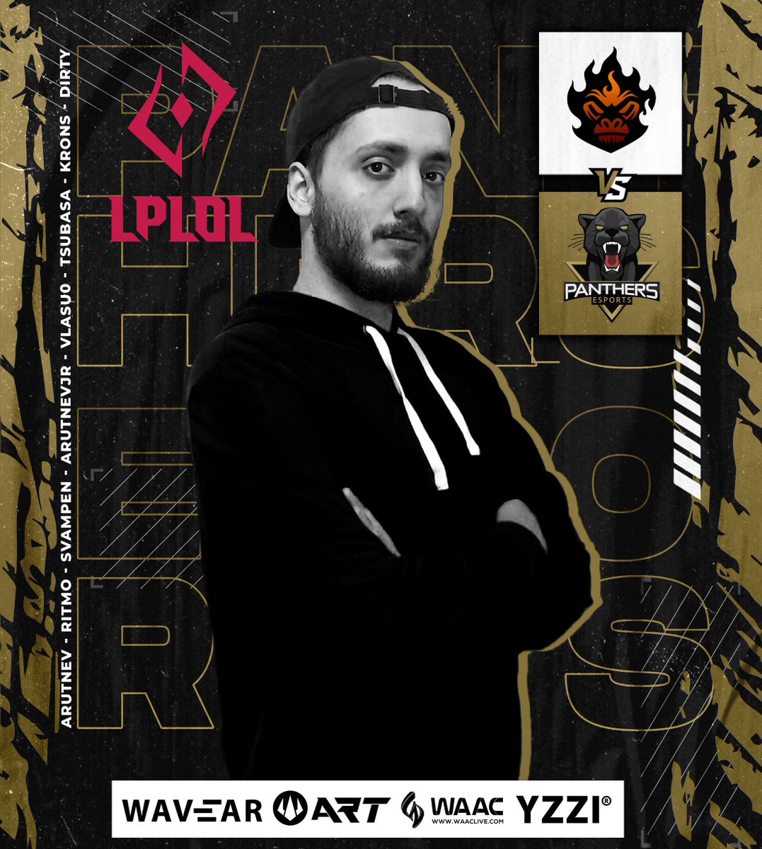 Today will be a spicy 🌶️match against the <a href="/_SGEOfficial/">Spicy Gorillas eSports</a>🔥 for the @WGR_LPLOL 2nd division!

You can watch this match at :
📺twitch.tv/inygontv1⚔️

#GOPANTHERS #LPLOL