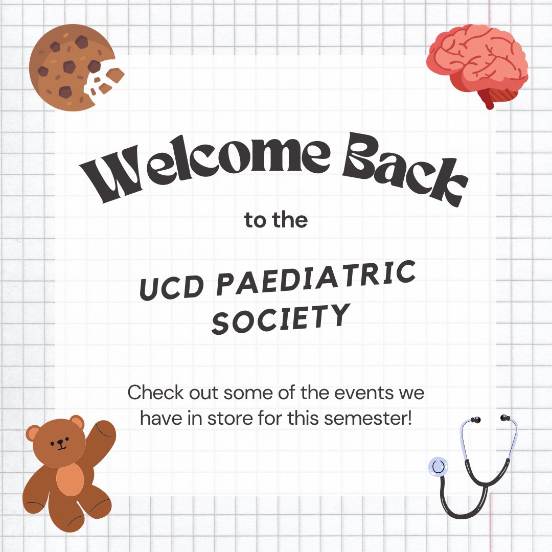 UCD Paediatric Society tweet media