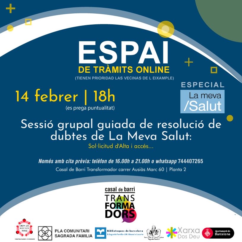 ⁦@CTransformadors⁩ ⁦<a href="/nou_cap/">Nou CAP Fortpienc JA!</a>⁩ ⁦<a href="/Bcn_Eixample/">BcnEixample</a>⁩ ⁦<a href="/AVVDreta/">AVV Dreta de l'Eixample</a>⁩ ⁦@fortpienc⁩ ⁦<a href="/catalunya_marea/">MareaPensionistaCatalunya</a>⁩ ⁦<a href="/MareaPensiones/">Marea Pensionista</a>⁩ ⁦<a href="/CATGentGran/">gentgran.org</a>⁩