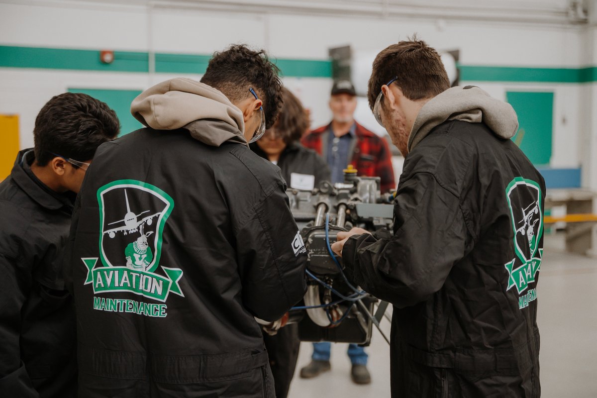 Get ready to soar with Eric Silva's Aviation Technology class at Victorville High School! This class is taking students to new heights as they develop the skills they need to succeed in the aviation industry. #CTEMonth  @VvuhsdS  <a href="/VVUHSD/">Victor Valley UHSD</a>