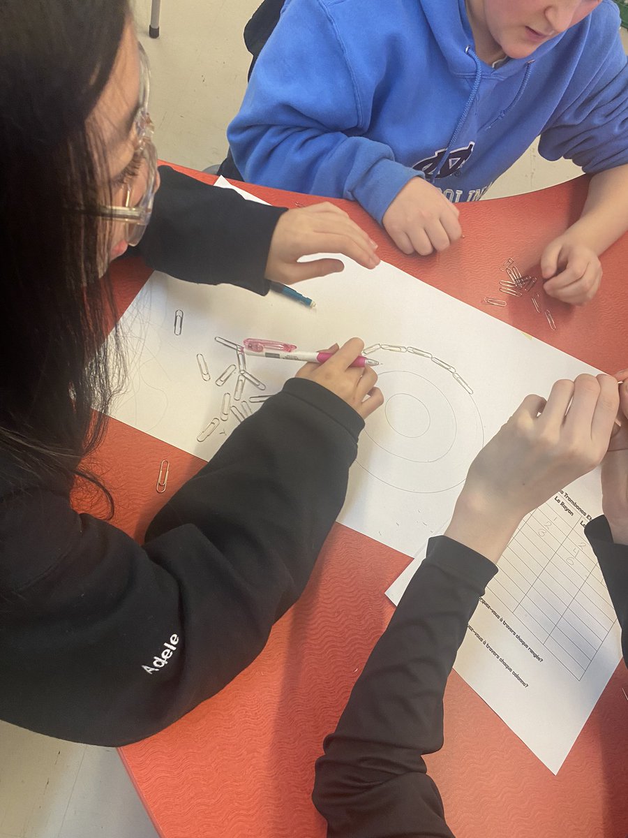 ms_macp's tweet photo. Using paper clips to discover the relationship between radius, diameter, and circumference with 7-6 today! @NLESDNT @NLESDCA @stpaulsjh #discovery #mathisfun https://t.co/IXGxL2oDHK