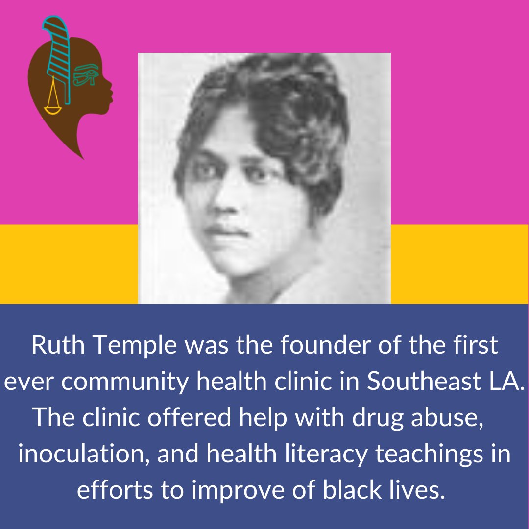GSB4UGS's tweet photo. In honor of Black History Month, let's take a moment to learn a little about Dr. Ruth Temple! 

#BHM https://t.co/XRxyKTAZDe