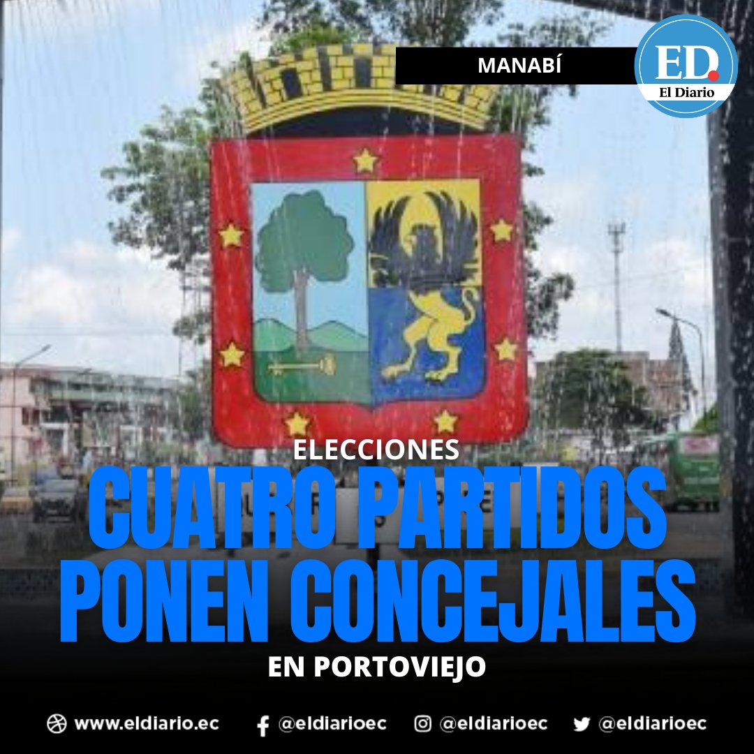 #Elecciones2023 #Portoviejo | Vea aquí la proyección de cómo podría quedar el concejo cantonal >>> ow.ly/LvYi50MNukC