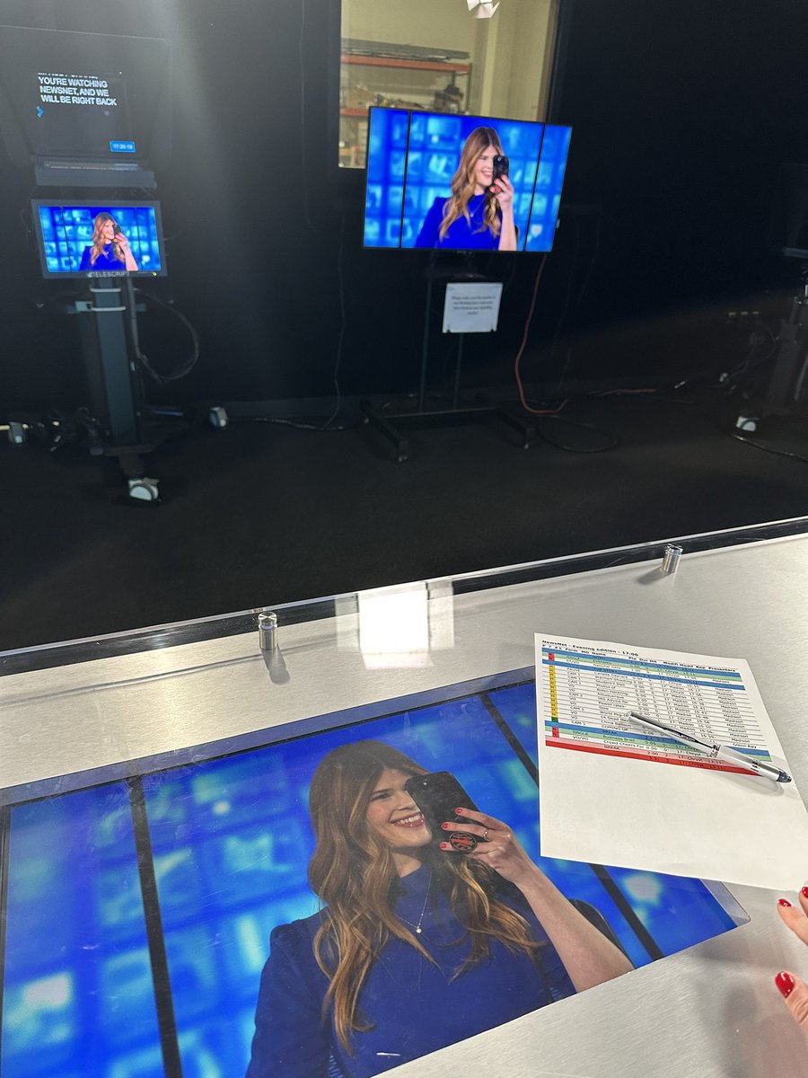 MadisonS_TV's tweet photo. Filling in on @YourNewsNet Evening Edition! 

What’s making headlines for tonight: 
-El Paso, Texas Walmart shooter pleading guilty to federal charges
-A bus driver in Quebec driving into a daycare, killing two children 
-Hecklers causing a scene during President Biden’s speech https://t.co/L1LU2OgISF