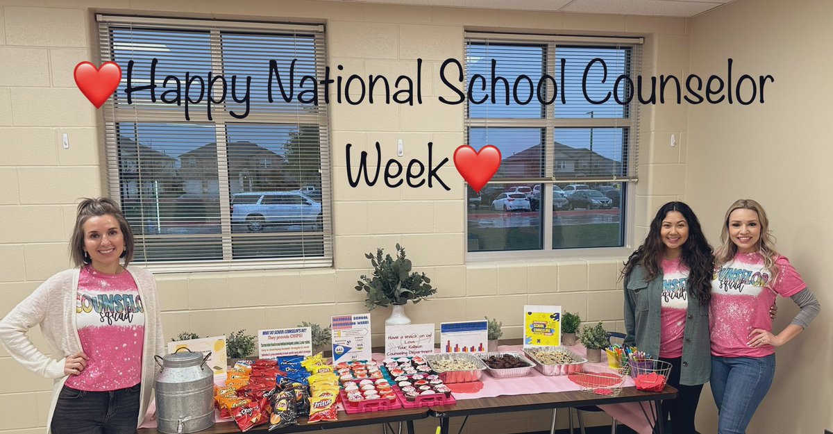 One of our favorite ways to advocate for our program is to share data with our staff &amp; share some delicious treats. We could not do our job without them. <a href="/NISDKallison/">Kallison Elementary</a> #LeadtheCharge #Crestwinner <a href="/NISDCounseling/">NISD Counseling</a> #NSCW23