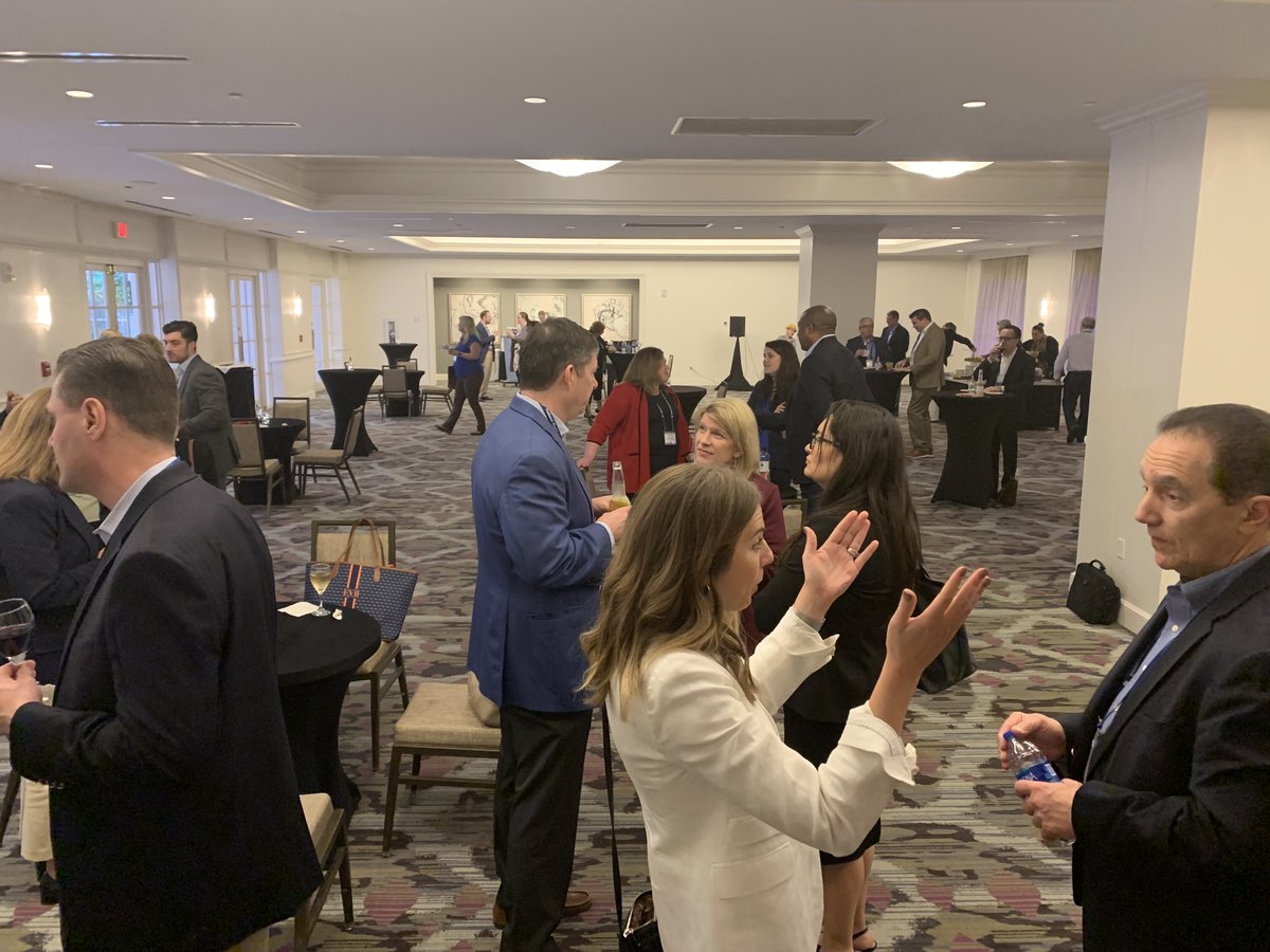NHCouncil's tweet image. Wrapping up today with a Partner Networking Reception! See you back here tomorrow for the last day of #HLC2023