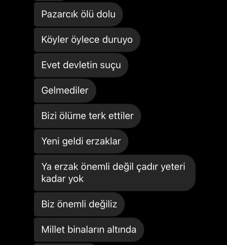 bgyetherr's tweet photo. Grup üyemiz;

Adres: Bağıdını sağır Mahallesi Hoca Ahmet Yesevi Caddesi No 36 Kahramanmaraş Pazarcık 
23 kişilik 1 aile için çadır ve battaniye ihtiyacı var 
Mehmet Dağılan No: +90 (554) 996 44 30 https://t.co/T6YruNiZmD