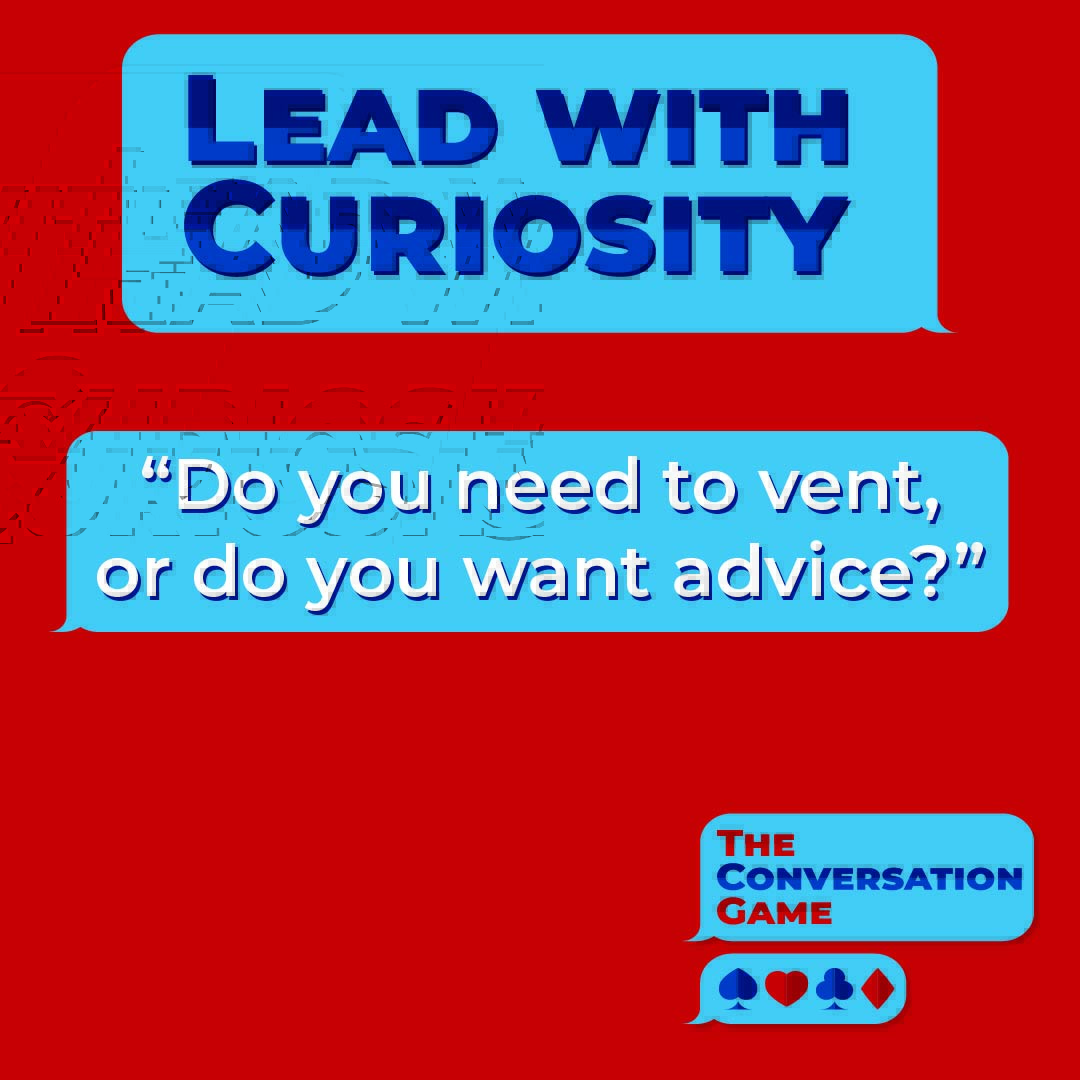 ConversationGam's tweet photo. Leading with Curiosity helps avoid misunderstandings. Questions help define friends' needs. Sometimes that means advice. Other times, people know what to do, but first, they want to vent. 

https://t.co/aQ0bEBQ1Nh
#SLPeeps #InstaSLP #SchoolSLP #SLP #PediatricSLP #parentingteens https://t.co/afVf4zCFbP
