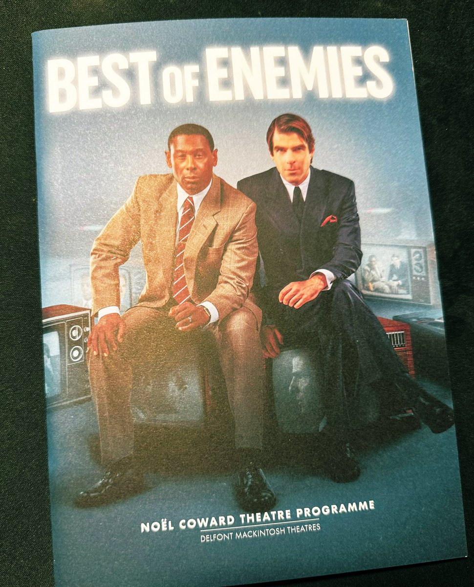 It used to be TV ratings now its clickbait - lessons from history here - another amazing night from <a href="/mrJamesGraham/">James Graham</a> with <a href="/DavidHarewood/">David Harewood</a> + #ZacharyQuinto #bestofenemies 👊