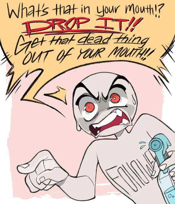 I just remembered this comic I drew back in 2021 lol 
