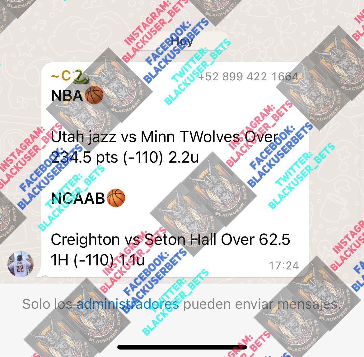 BlackUser_Bets's tweet photo. 💎FREE PICK💎
COBRA PICKS🐍 https://t.co/aHeDJeoko5