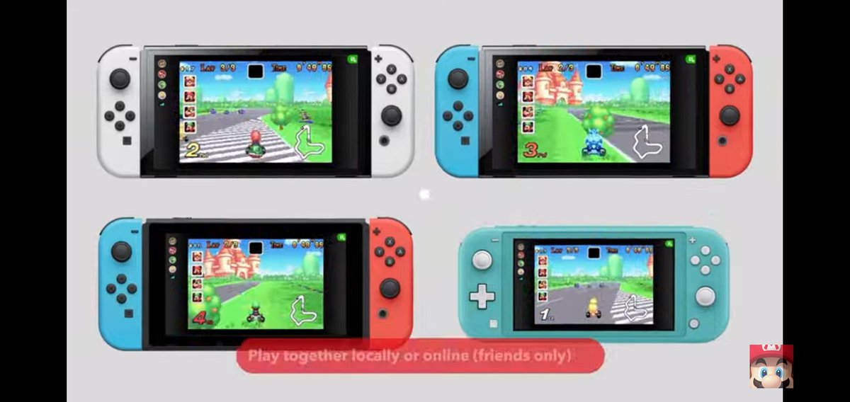 Faelmdss's tweet photo. Eu ousei pensar que vinha aí o Game Boy Advance pro Nintendo Switch Online e ele #VEIOAI mesmo *-*
E ainda trouxe o Game Boy junto 🥲🥲🥲🥲🥲 https://t.co/k8vm0qOJt8