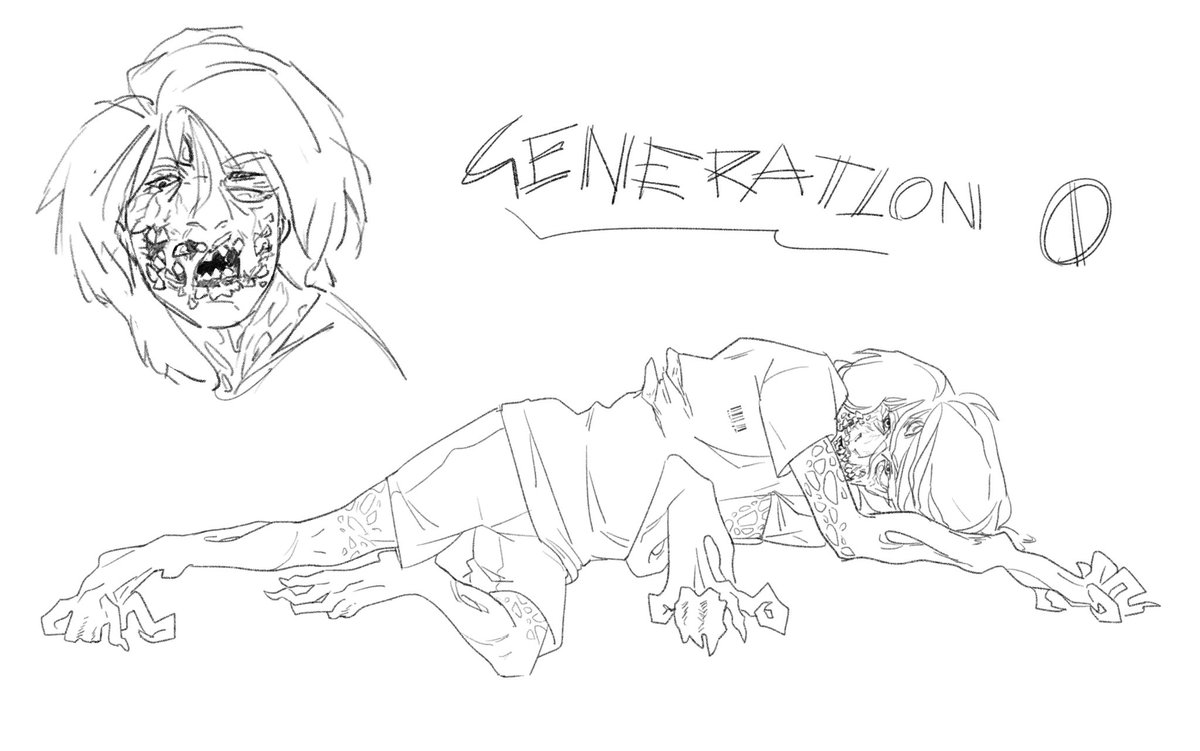 // tw body disfiguration, body horror

the failed specimen
(lore below)
#ranboofanart 