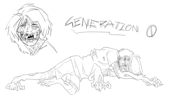 // tw body disfiguration, body horror

the failed specimen
(lore below)
#ranboofanart 