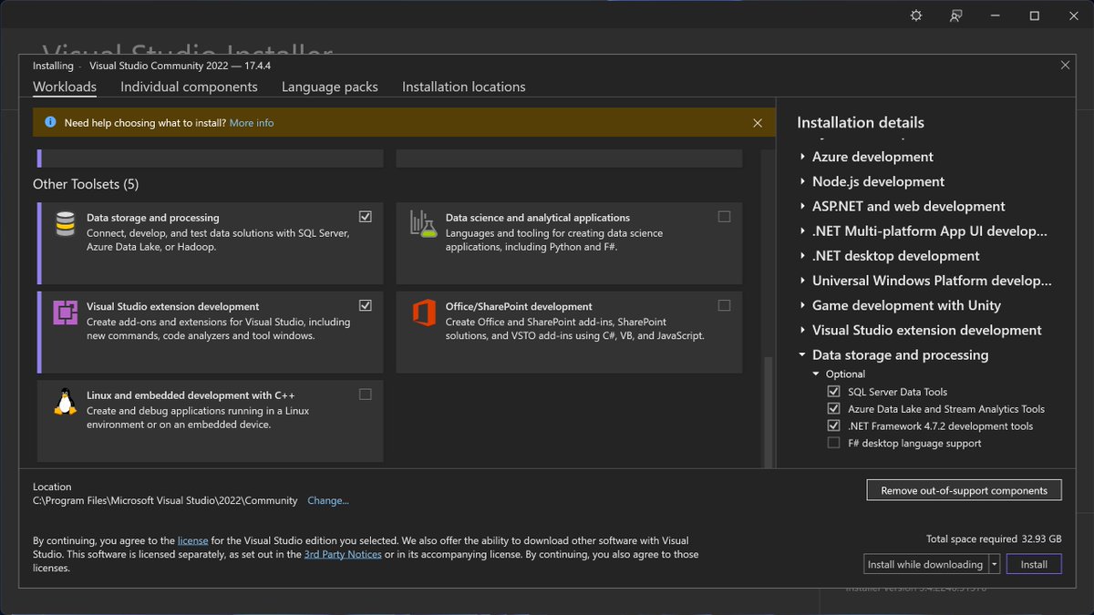 Barnacules's tweet image. Setting up my Windows 11 VM Dev Environment for live streaming in the future 👍 #Codegasm #Python #CSharp #AI #ChatGPT #ESP32 #LED