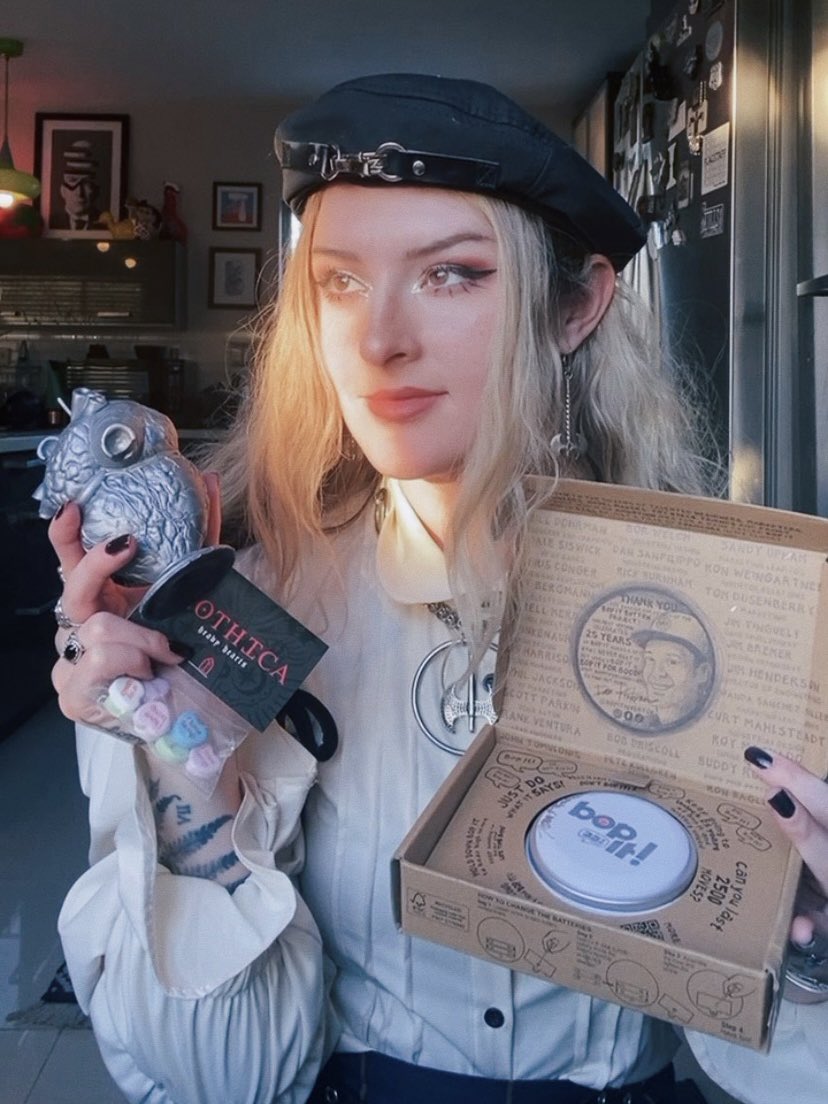 MOTHICA 💀🌹⏳ (@dearmothica) on Twitter photo WILL YOU BE MY VALENTINE?
i am giving away over 200 gifts to anyone who signs up for my email list!!!
- (200) custom mothica candy hearts
- (5) limited edition bop its (signed by me and <a href="/bopitinventor/">Dan Klitsner</a>)
- (2) heavy heart candles (by midnight studio)
rr.lnk.to/mothicavalenti… WILL YOU BE MY VALENTINE?
i am giving away over 200 gifts to anyone who signs up for my email list!!!
- (200) custom mothica candy hearts
- (5) limited edition bop its (signed by me and <a href="/bopitinventor/">Dan Klitsner</a>)
- (2) heavy heart candles (by midnight studio)
rr.lnk.to/mothicavalenti…