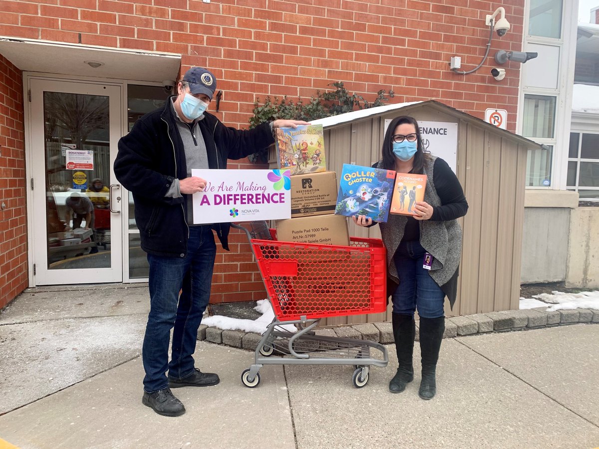 NovaVitaBrant's tweet photo. Thank you to our friends at @LionRampantImp for donating an amazing selection of games for all ages, who are currently calling Nova Vita their home. We are so grateful for you to share such fun indoor games to enjoy this winter!
#SupportLocal #HelpHopeHeal #MakeADifference https://t.co/3e0pN3wqf4