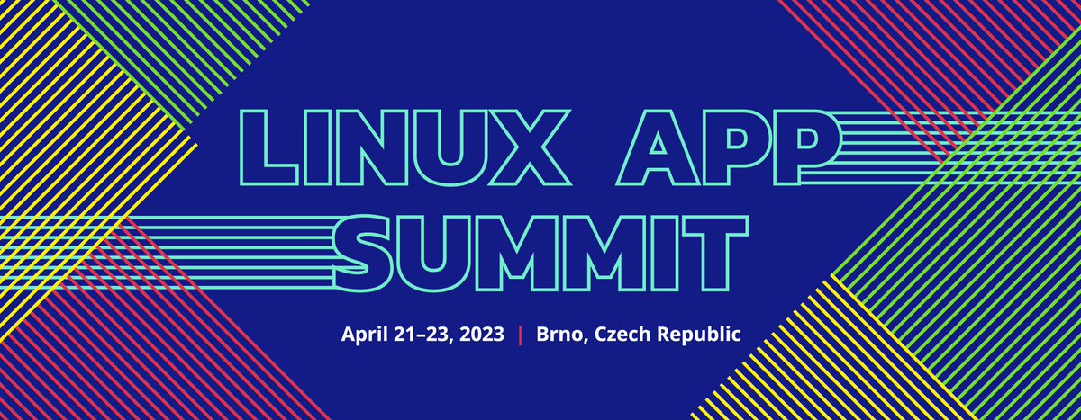 gnome's tweet image. We had the opportunity to meet so many wonderful members of the Linux mobile community at #FOSDEM and would love to continue the conversation.
We hope you'll join us at @LinuxAppSummit in Brno, Czech Republic on April 21-23.
linuxappsummit.org
#LinuxMobile #MobileLinux