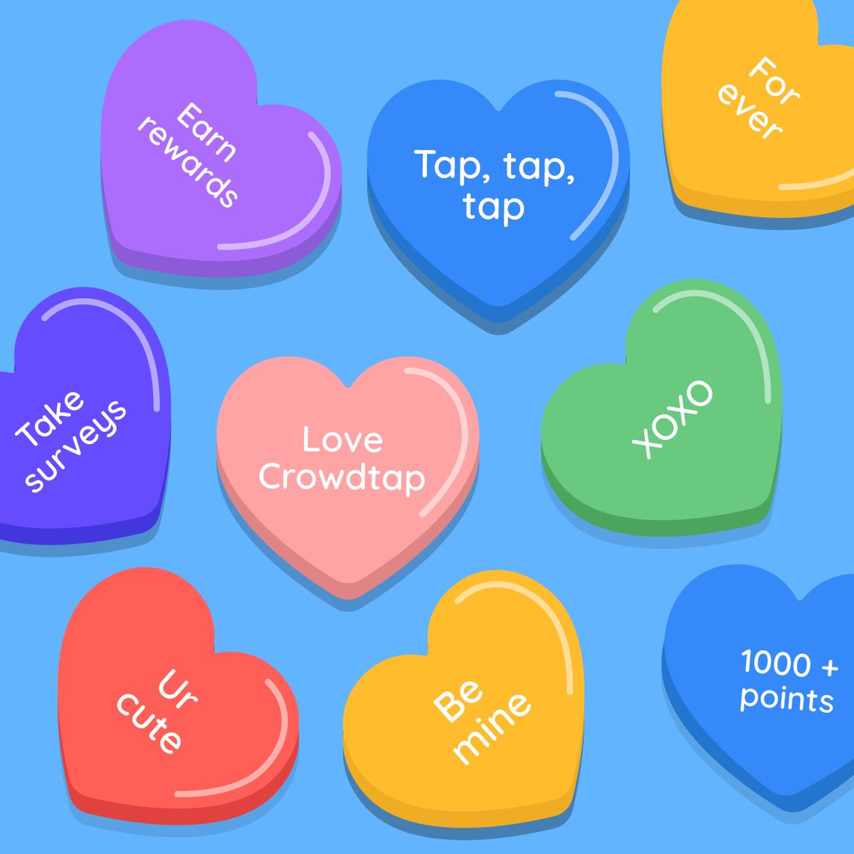 There's nothing sweeter than earning some rewards for Valentine's Day 💕
#SpreadTheLove #ValentinesDay #Crowdtap #Rewards #SaveMoney #Surveys #Giftcards #Freebies