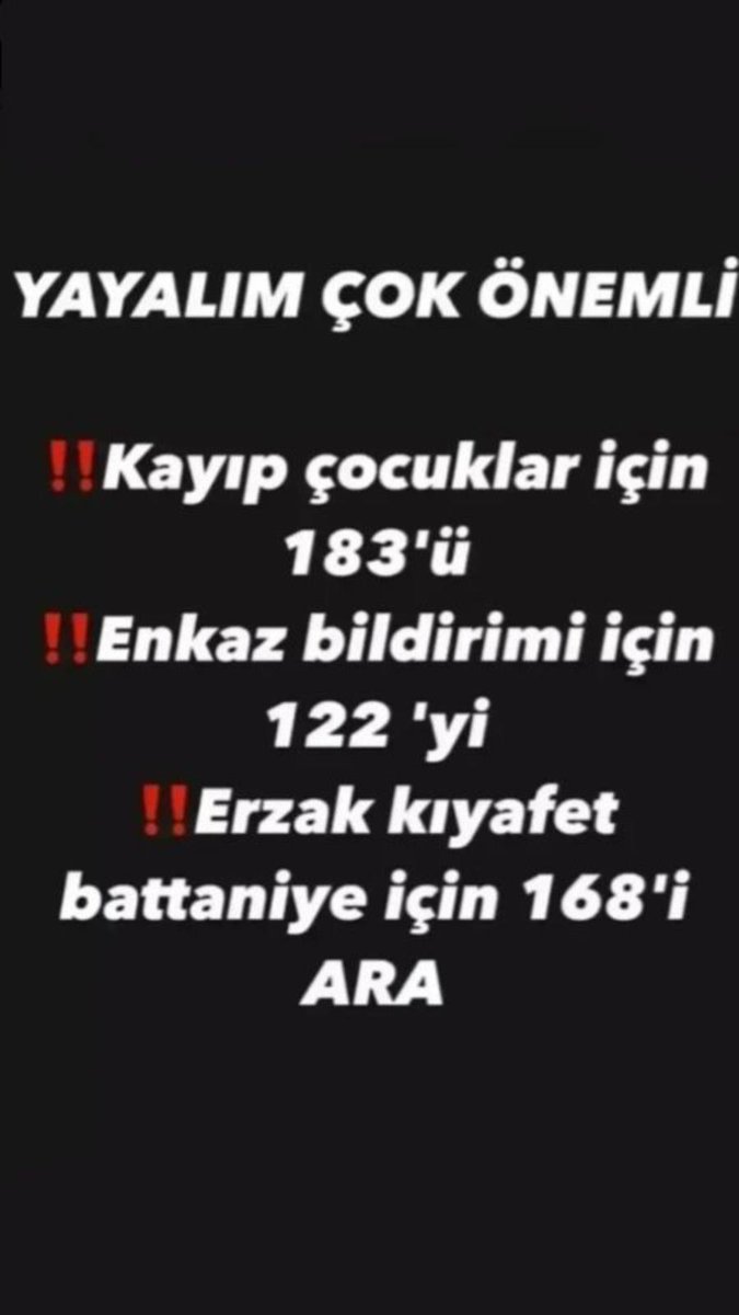 irmkaya06's tweet photo. #SesimiDuyanVarmı https://t.co/VhFvqYC97Z