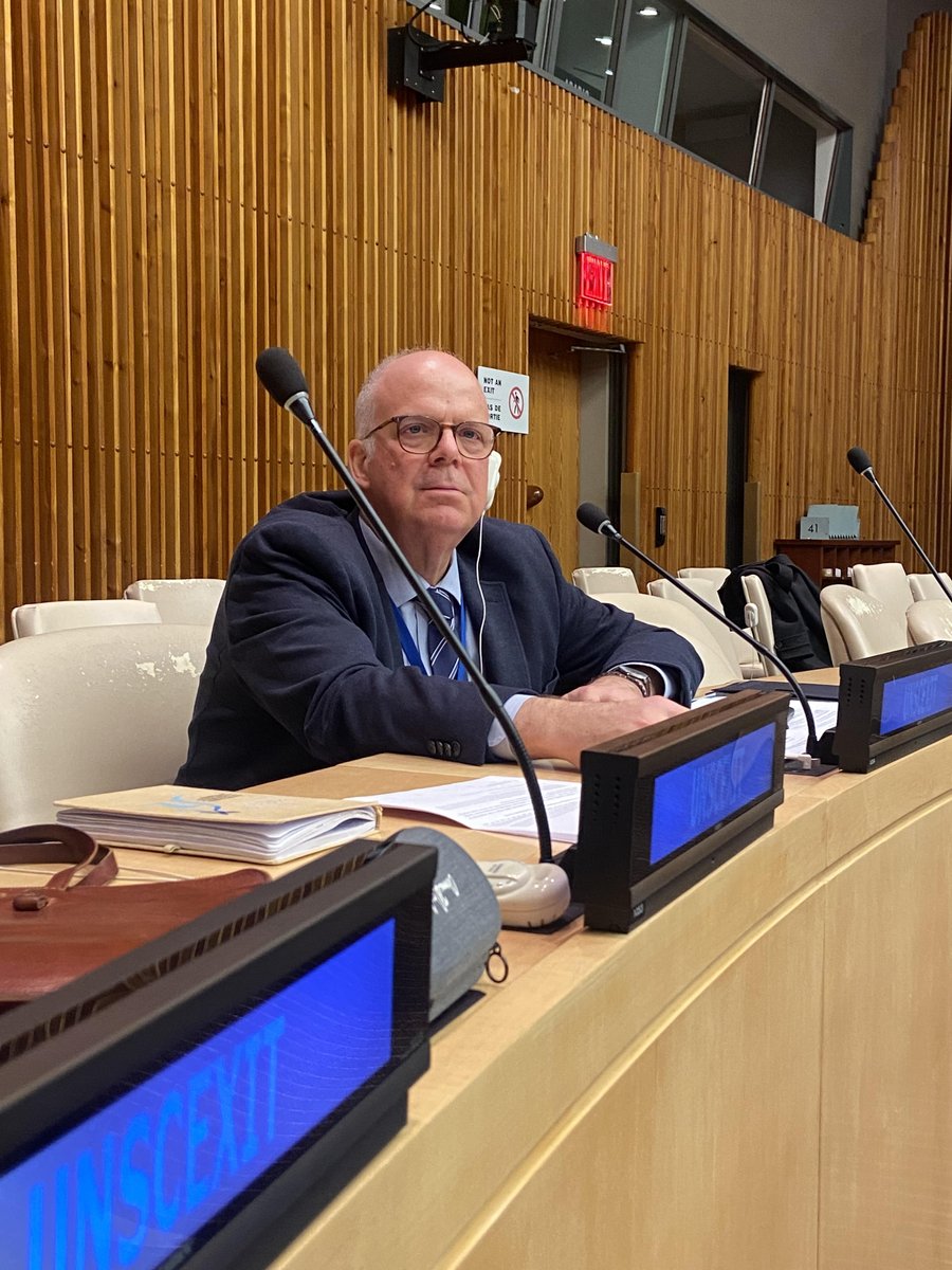 GRUN_NY's tweet photo. Ambassador @evasekeris at the #UNSCExit briefing @WFUNA
▶️Grateful🙏for the frank &amp; open exchange of experiences  of outgoing ms 🇮🇳 🇮🇪 🇰🇪 🇲🇽 🇳🇴
▶️ role of elected #UNSC ms crucial more than ever
▶️ 🇬🇷 as #UNSC 2025-2026 candidate committed to our common efforts for Peace&amp;Security https://t.co/dXJiZxIuF1