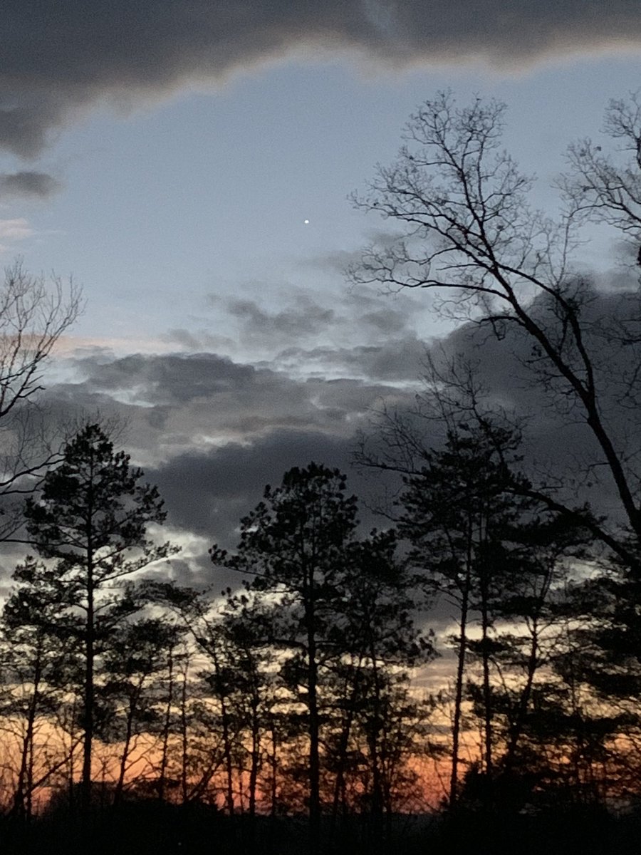 HelbrookStormy's tweet photo. ✨Beautiful painted sky just outside my door, this evening in SE Tennessee. ☺️It brings me such peace somehow.
🌎Wishing ALL out there a beautiful day or evening.
#MEGA #USA #Tennessee #FindBeauty #BeGrateful #Gratitude #StayPositive #WordsCreateReality #RaiseYourVibration https://t.co/ANFaejvarF