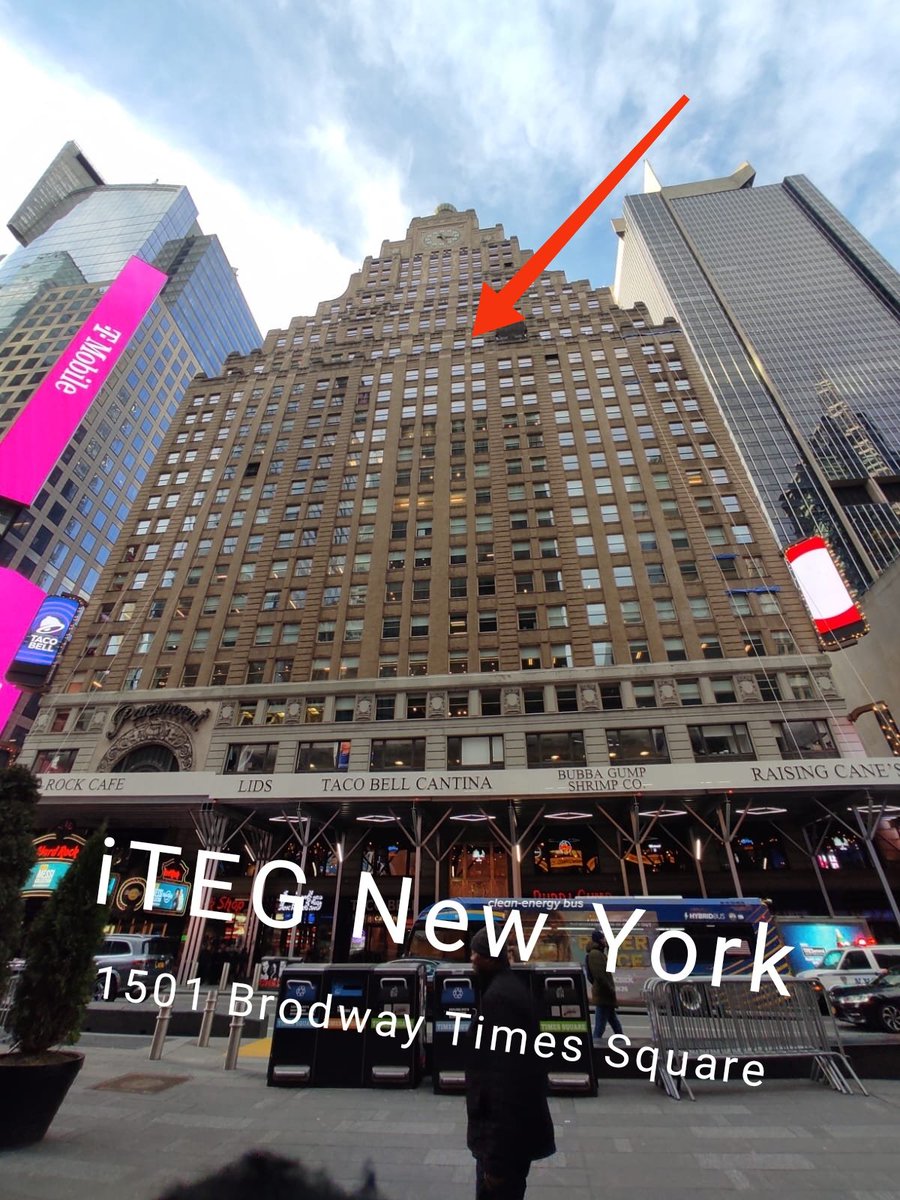 ,📣Notte pima della terza tappa di iTEG a New York.
Un'emozioni immensa, tanto lavoro e una grande atmosfera di 🧩condivisione e di opportunità.
Grazie 🗽New York a domani verso un grande obiettivo raggiunto!