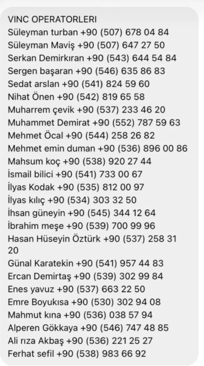 <a href="/pqueenn/">osman</a> Vinç için gönüllü numaralar çok attık ama ne olur yardım edin nerdesiniz yayalım lütfen