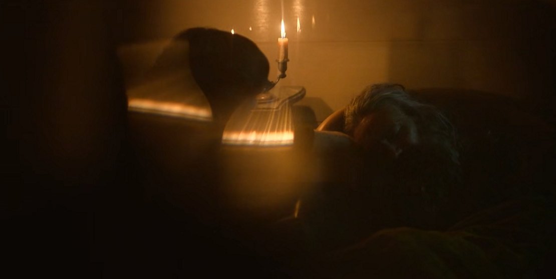 This is one of my favourite scenes of the whole season:  everything about this is fragile & beautiful; it feels like a safe nook, a place of comfort - and a confessional.  And Ed really needs Stede to hear him, see him, and accept him  #OurFlagBBC #OFMD #ImNotCryingYoureCrying